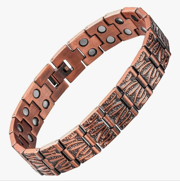 Copper Magnetic Bracelet - Picture 1 of 6